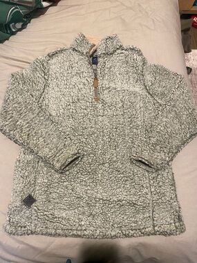 Simply Southern Sherpa Fleece 1/4 Zip Cozy Size Small